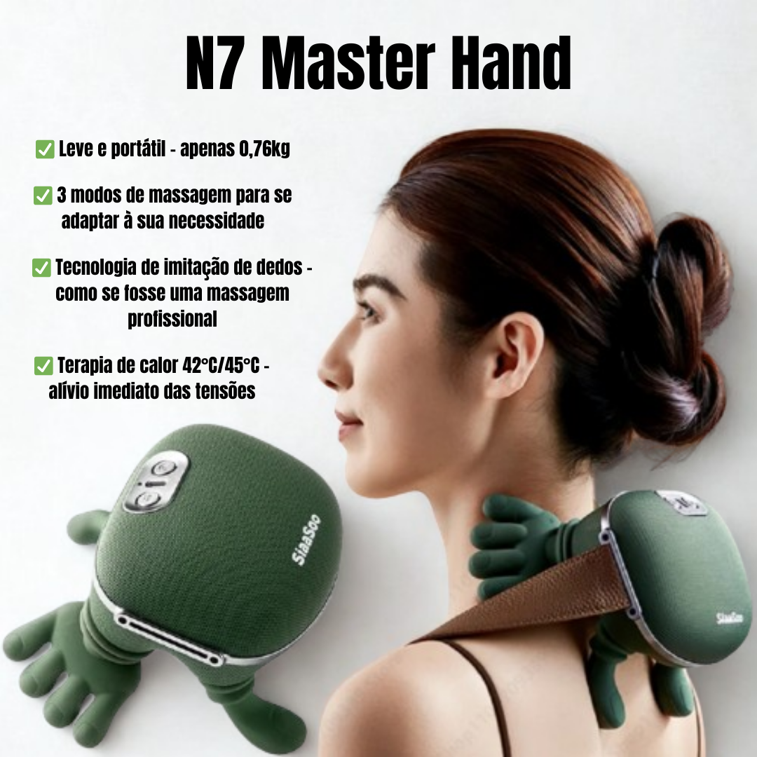 Pré Black Friday 60%Off | Master Vektor - Massageador Elétrico de Mãos