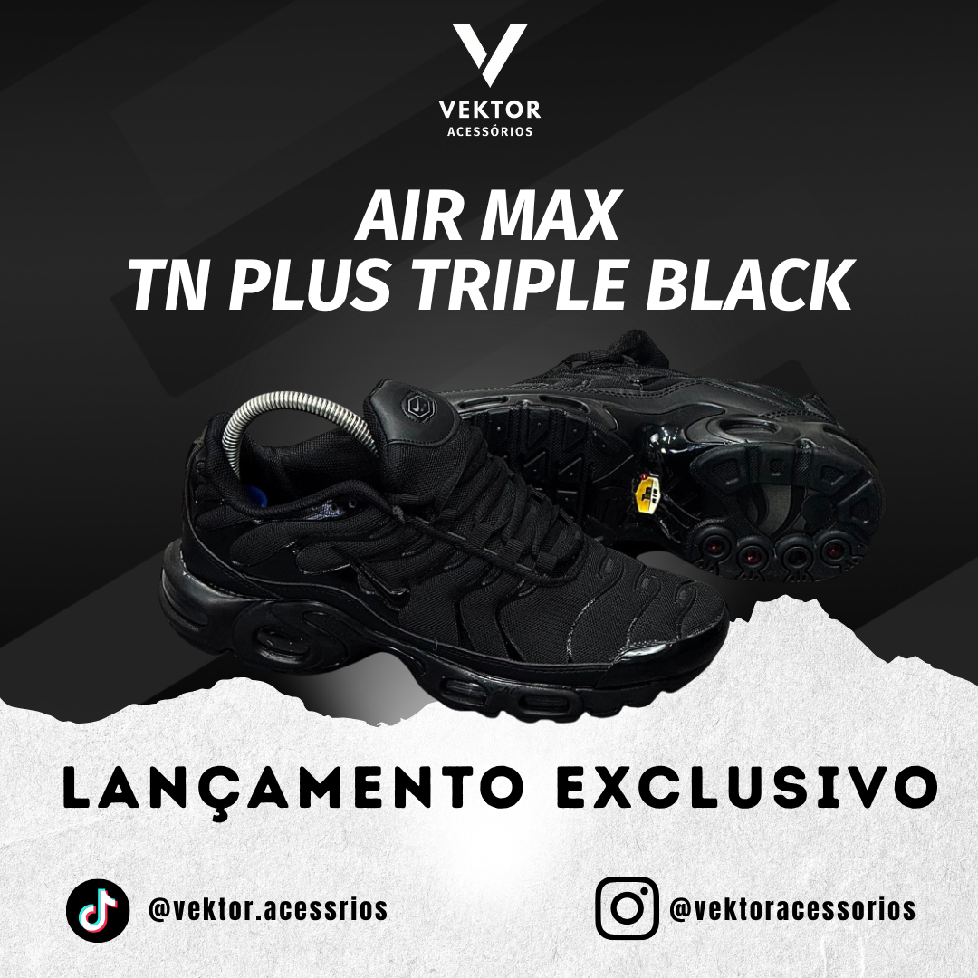 AIR MAX TN PLUS TRIPLE BLACK