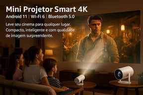 Pré Black Friday - Projetor Portátil HY300 | 50% OFF + Envio Grátis
