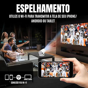 Pré Black Friday - Projetor Portátil HY300 | 50% OFF + Envio Grátis