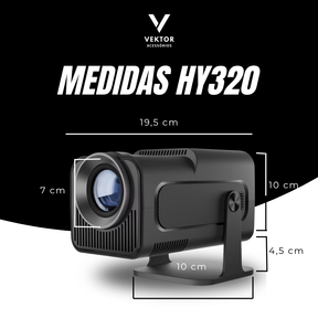 Pré Black Friday - Projetor Portátil HY320 | 50%off + Envio Grátis