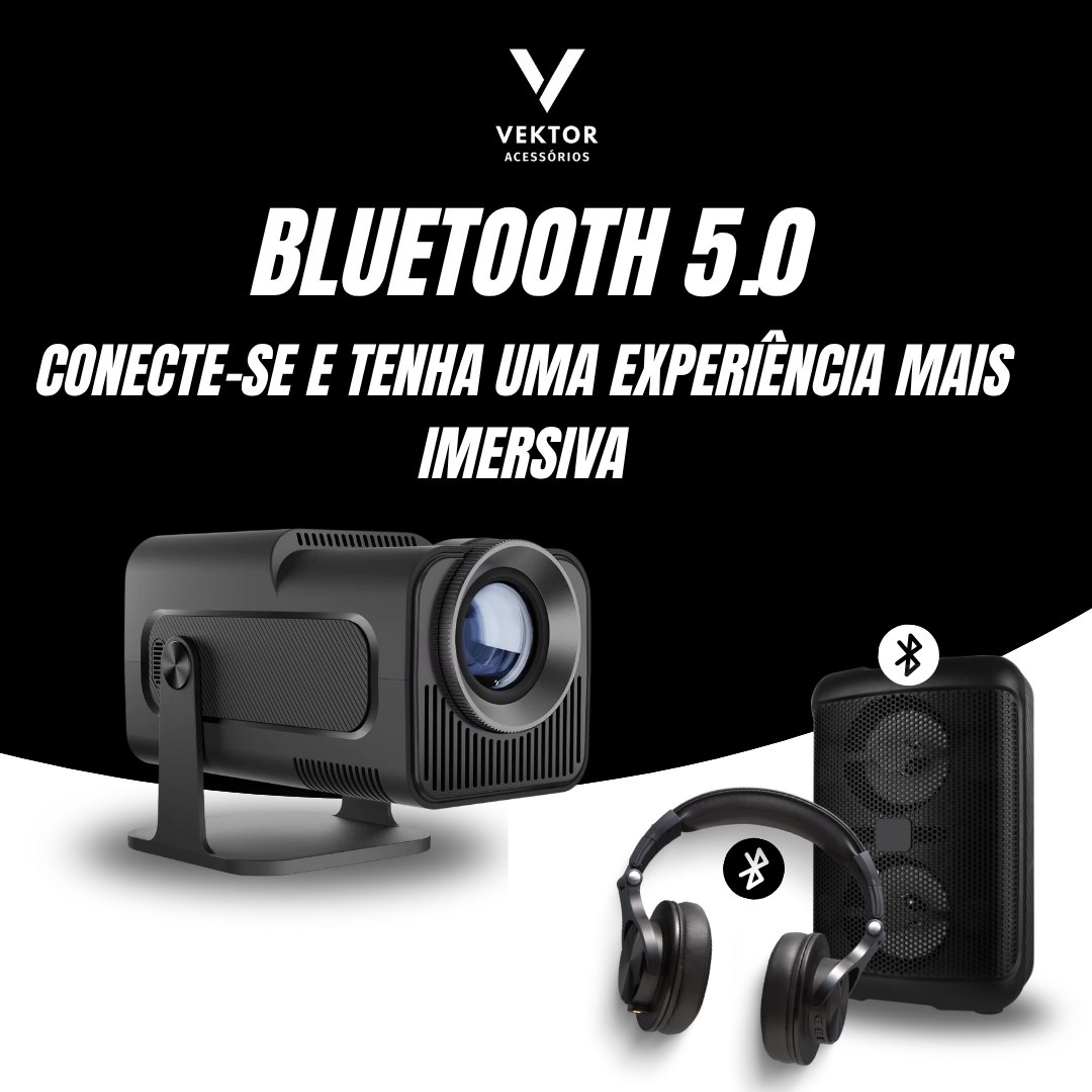 Pré Black Friday - Projetor Portátil HY320 | 50%off + Envio Grátis