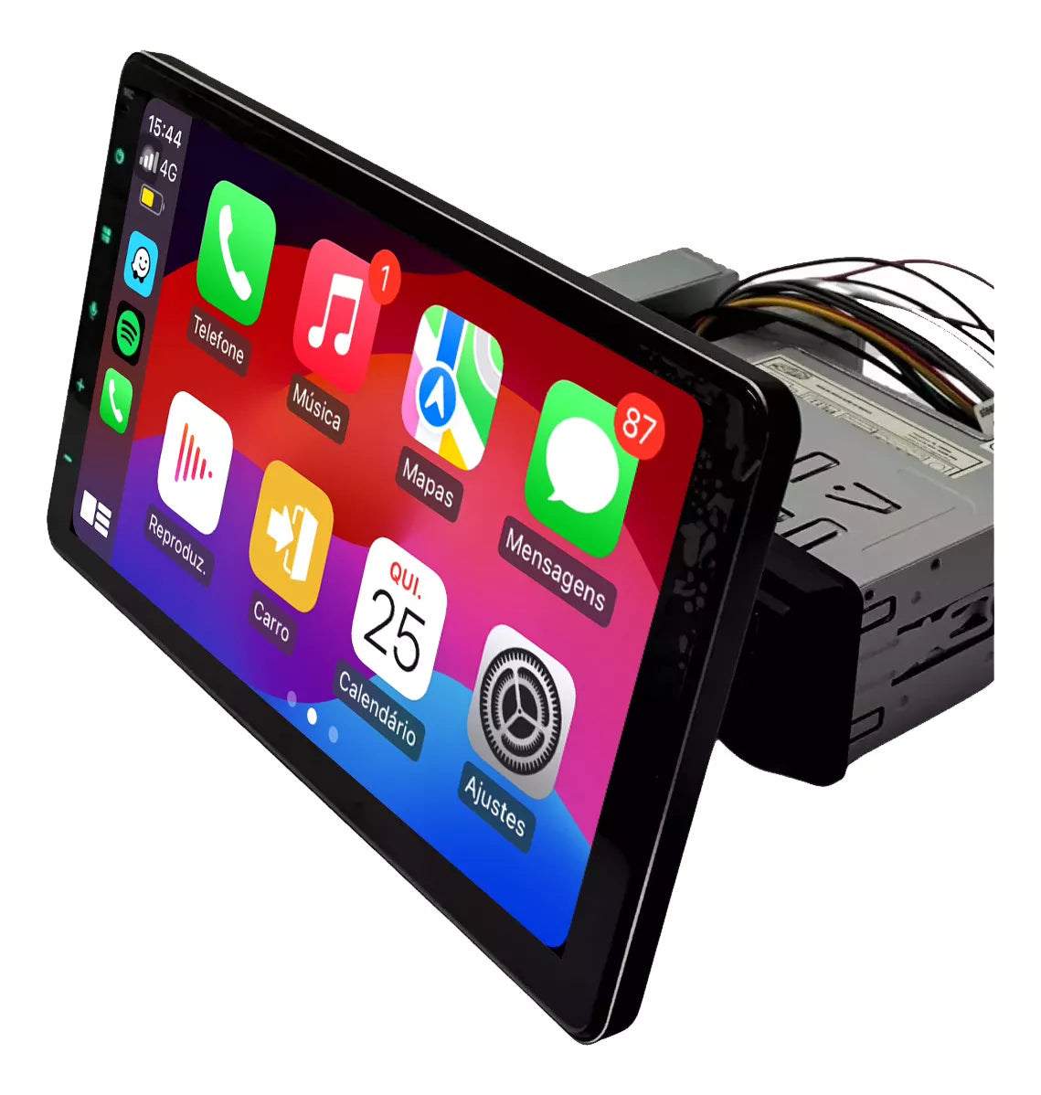 BLACK FRIDAY 65% OFF | CENTRAL MULTIMIDIA UNIVERSAL(PARA QUALQUER CARRO) + FRETE GRÁTIS