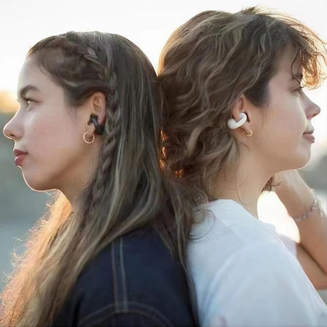 Kit 2 BoneWave™ – Fone Bluetooth de Condução Óssea Sem Fio