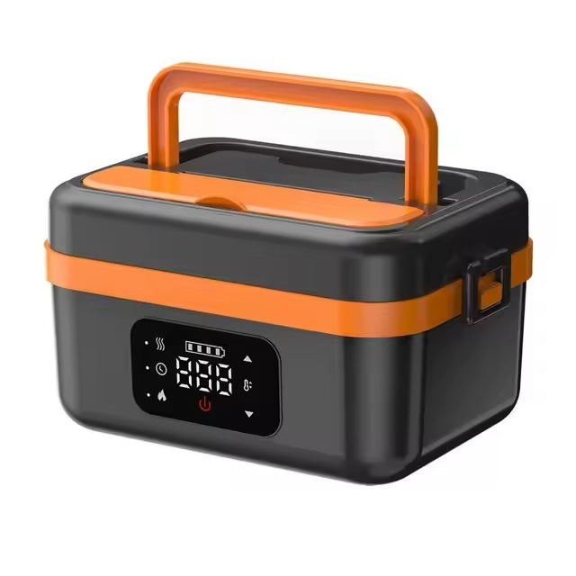OFERTA DE SETEMBRO - Marmita Térmica Elétrica Inox Portátil Bivolt