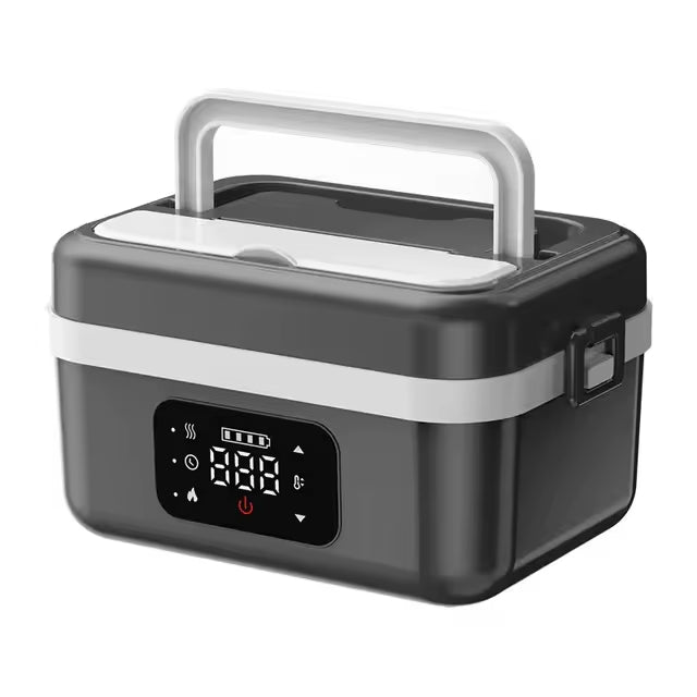OFERTA DE SETEMBRO - Marmita Térmica Elétrica Inox Portátil Bivolt