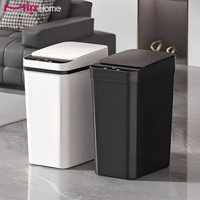 Lixeira Automática Inteligente com Sensor, Fácil de Abrir, Lixeira Doméstica de Toque, 13 Litros