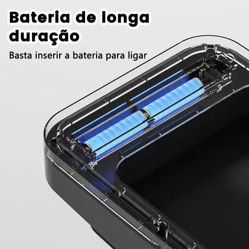 Lixeira Automática Inteligente com Sensor, Fácil de Abrir, Lixeira Doméstica de Toque, 13 Litros
