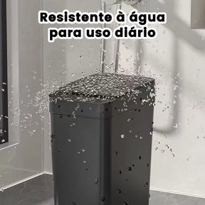 Lixeira Automática Inteligente com Sensor, Fácil de Abrir, Lixeira Doméstica de Toque, 13 Litros