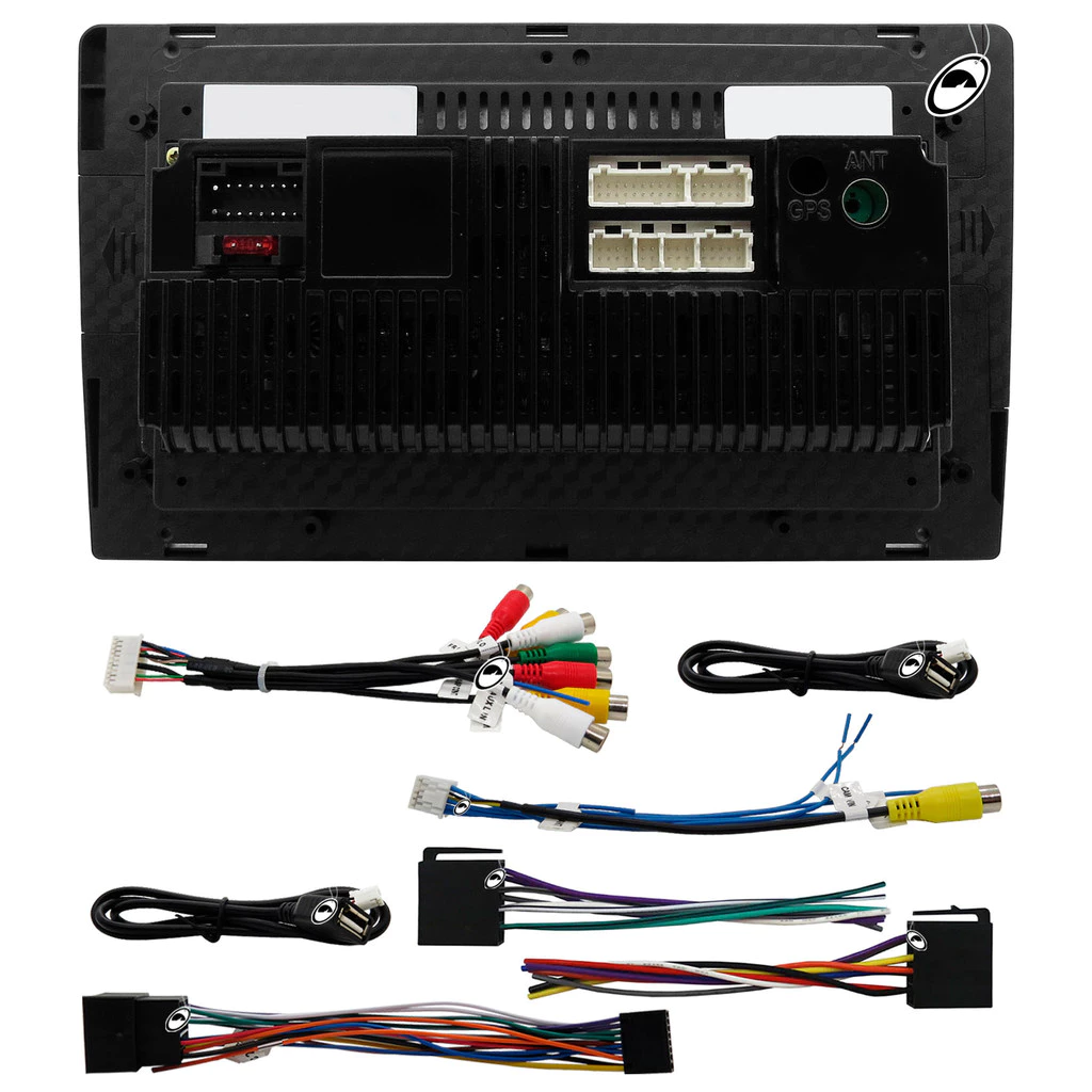 Multimídia MP5 2 Din 9 Polegadas" H-Tech HT-9125CA Android Auto CarPlay Sem Fio + Câmera de Ré