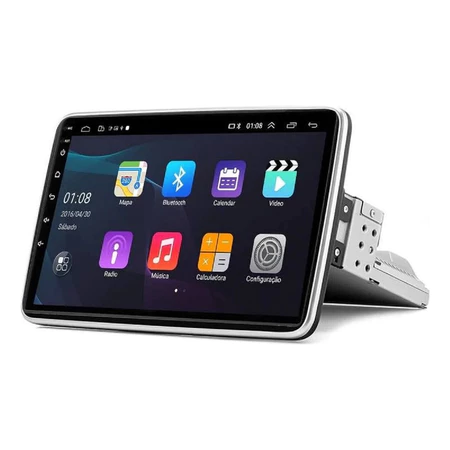 Central Multimídia Universal | Tela Rotativa e Flutuante Carplay Android Wifi (PARA QUALQUER CARRO)