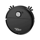 Robô Aspirador 3 em 1 Inteligente e Silencioso – Varredura, Sucção e Limpeza Úmida Automática