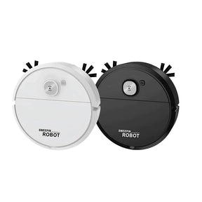 Robô Aspirador 3 em 1 Inteligente e Silencioso – Varredura, Sucção e Limpeza Úmida Automática