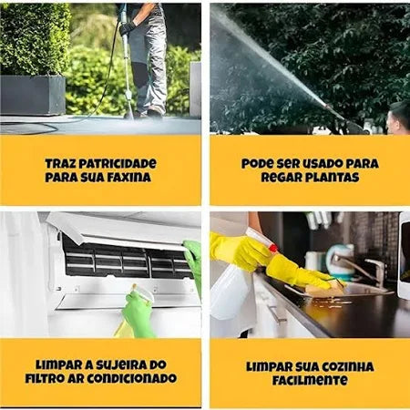 Lavadora Wap Portátil Alta Pressão 1000w 48v Sem Fio - Com Maleta